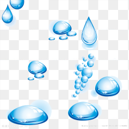 各种卡通水滴合集