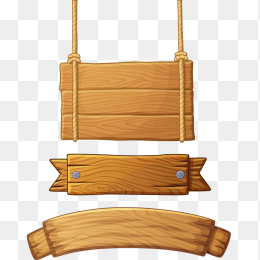 矢量木牌素材