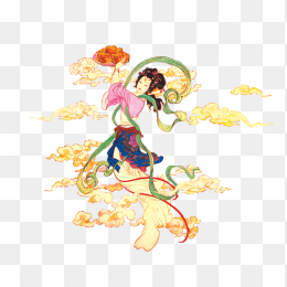 手绘仙女