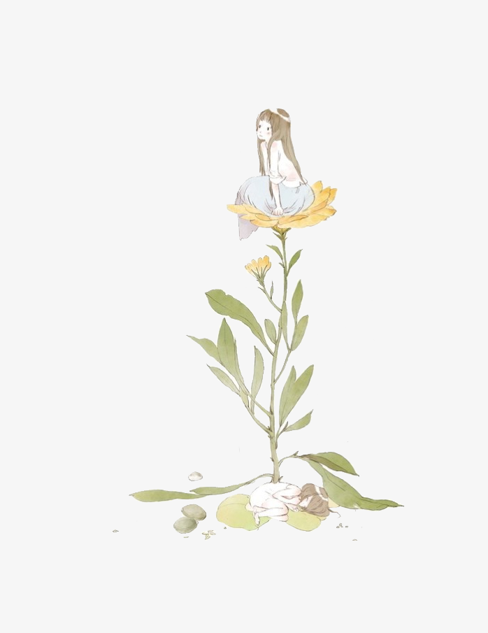 鲜花少女