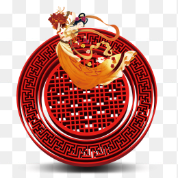 中秋节海报插画