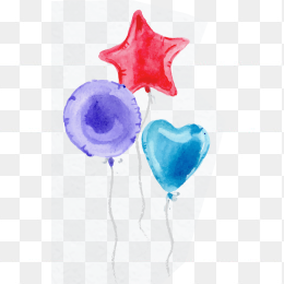 手绘气球