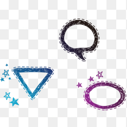 手绘线条对话框