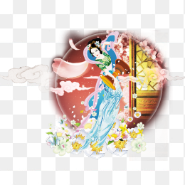 中秋“嫦娥送喜”