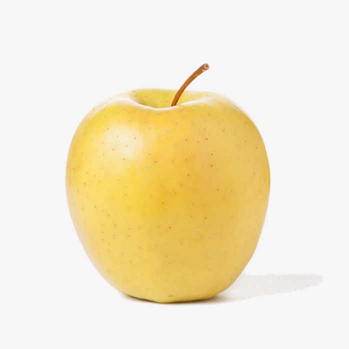 一只黄苹果