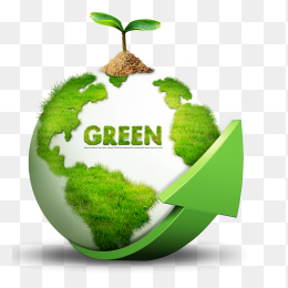 创意绿色环保地球