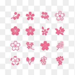 卡通樱花图标