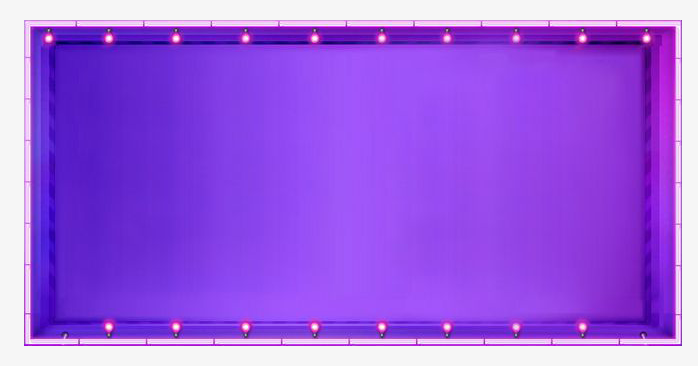 紫色炫酷边框