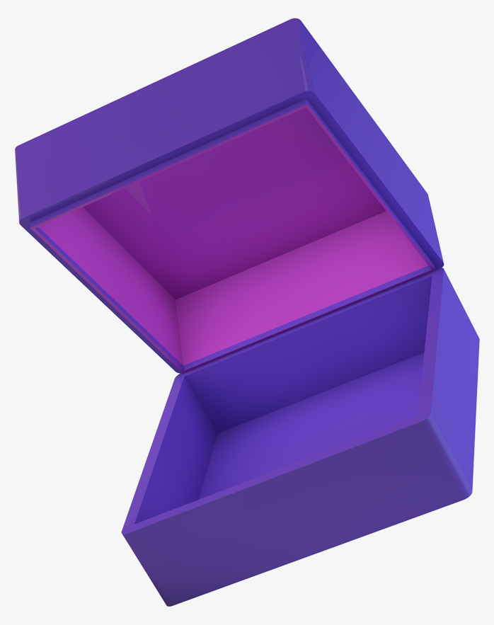 紫色礼物盒矢量素材