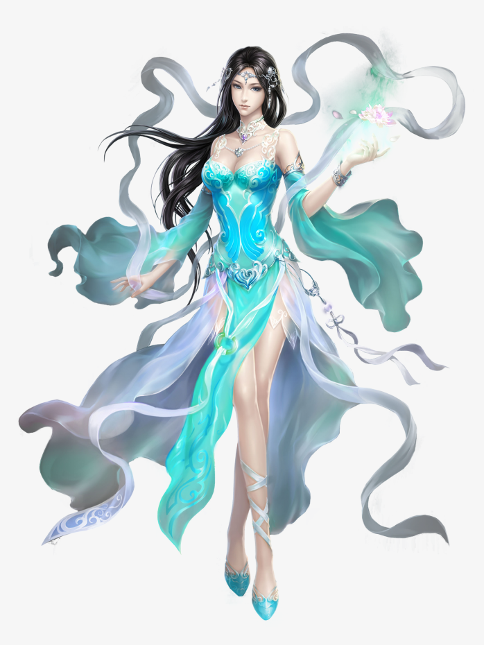 游戏人物美女