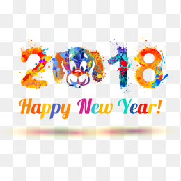2018创意艺术字