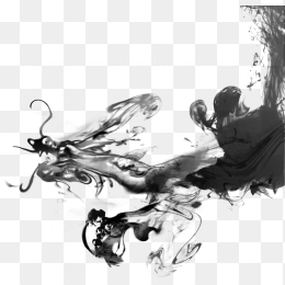 中国风唯美水墨素材