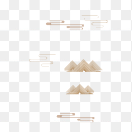 山峰简笔画