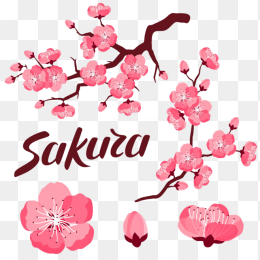 手绘桃花