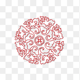 中国风祥云底纹