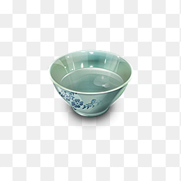 青花瓷碗水碗瓷碗 青花瓷 装水的碗