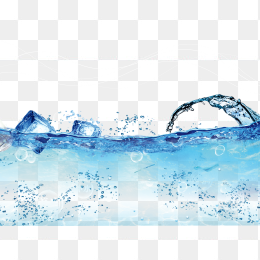 PNG素材 免抠图 水 水珠 液体 喷溅 冰块 水滴创意