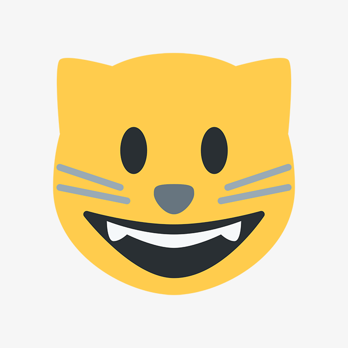 微笑猫表情符号