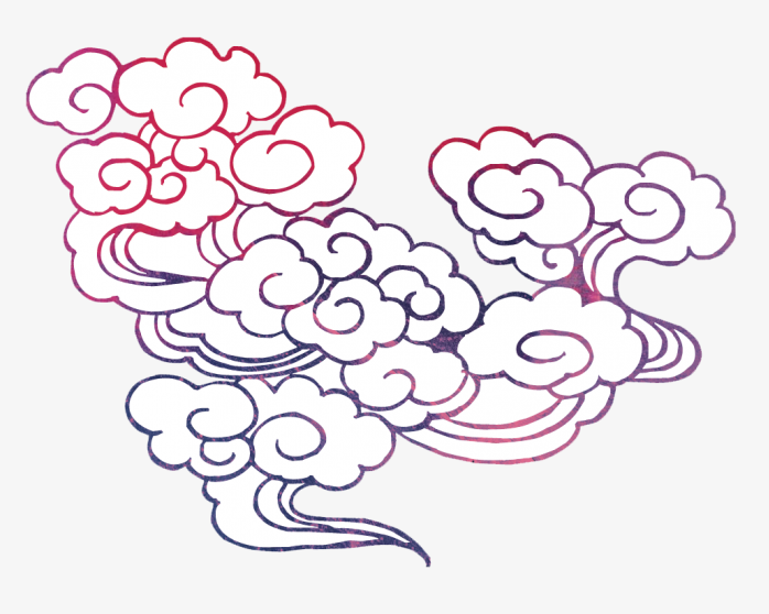中国风祥云素材古风云纹
