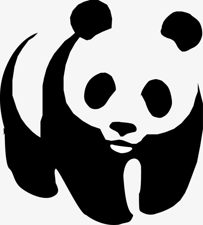 熊猫黑白-快图网-免费PNG图片免抠PNG高清背景素材库kuaipng.com