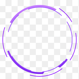 圆形线条紫色