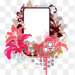 欧式边框花纹