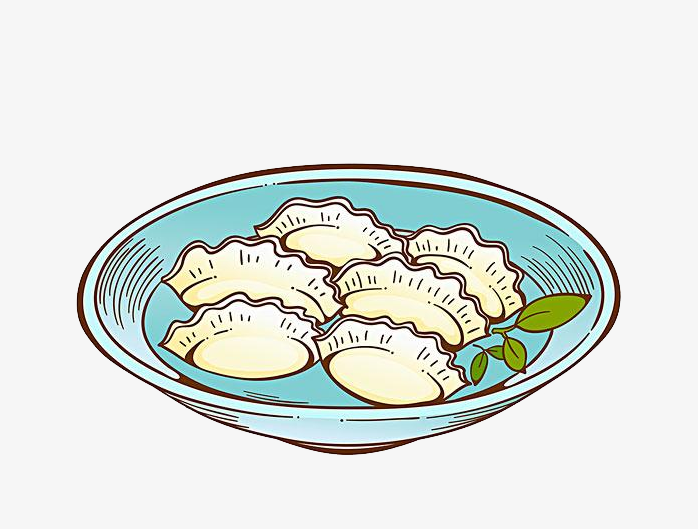 卡通饺子