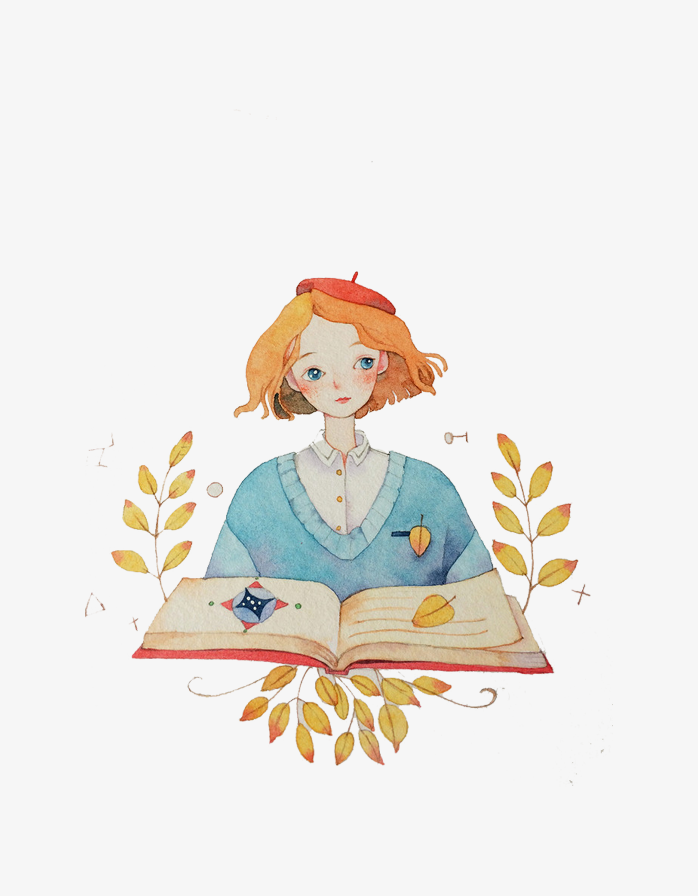 女孩插画