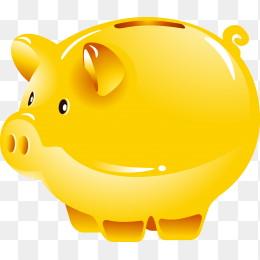 卡通金猪