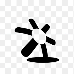 黑色花纹几何图案小纹身