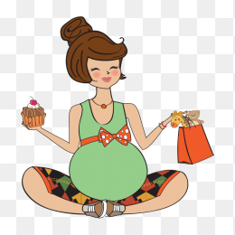孕妇妈妈怀孕大肚子素材