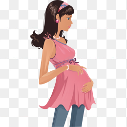 孕妇妈妈怀孕大肚子素材