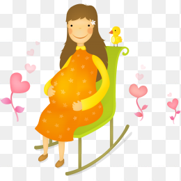 孕妇妈妈怀孕大肚子素材