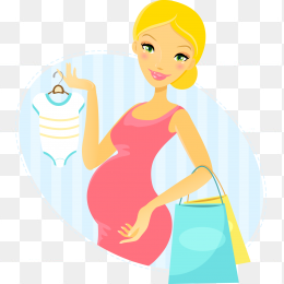 孕妇妈妈怀孕大肚子素材