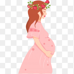 孕妇妈妈怀孕大肚子素材