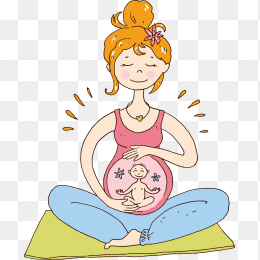 孕妇妈妈怀孕大肚子素材