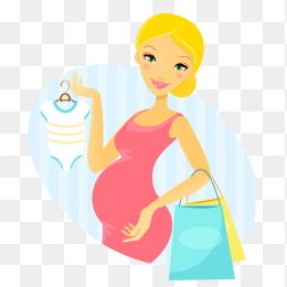 孕妇妈妈怀孕大肚子素材