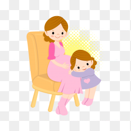 孕妇妈妈怀孕大肚子素材