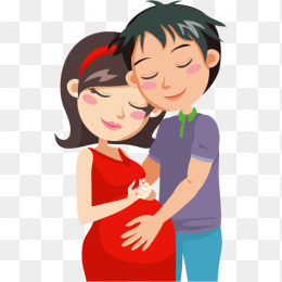 孕妇妈妈怀孕大肚子素材