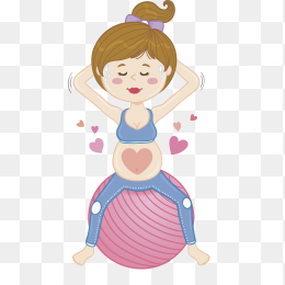 孕妇妈妈怀孕大肚子素材
