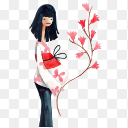 孕妇妈妈怀孕大肚子素材