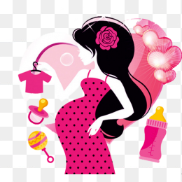 孕妇妈妈怀孕大肚子素材