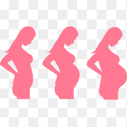 孕妇妈妈怀孕大肚子素材