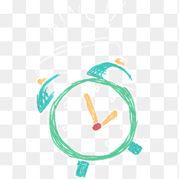 闹钟手绘