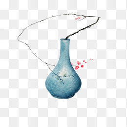 花瓶花束鲜花优雅古典花瓶
