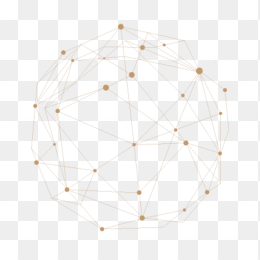 抽象点线科技元素