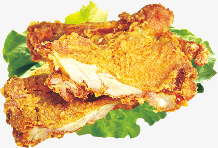 美味美食油炸鸡腿香烤鸡腿
