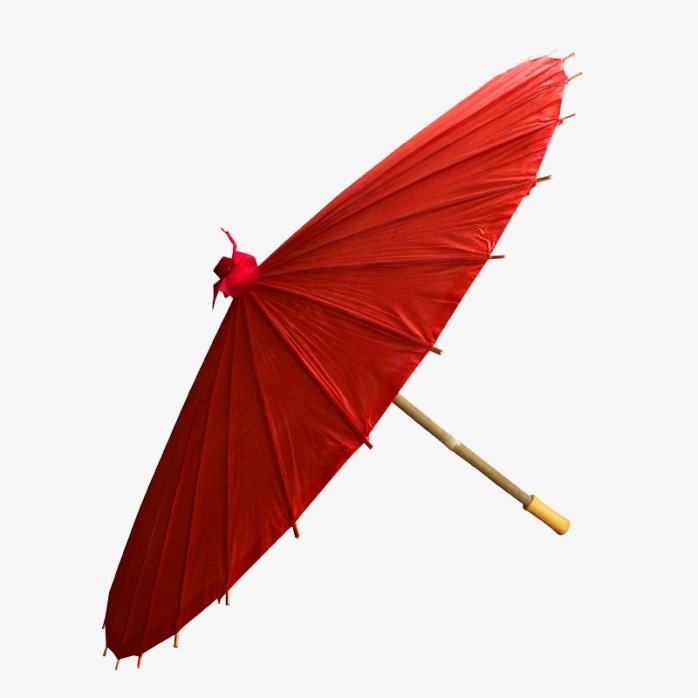 红色伞雨伞太阳伞遮阳伞