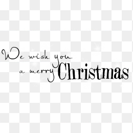merry christmas字体设计