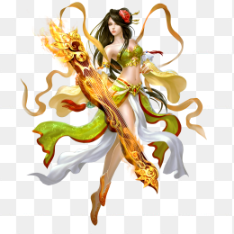 卡通美女
